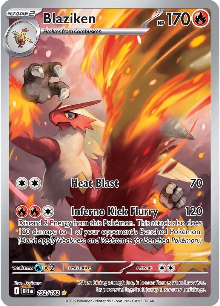 Blaziken - 192/182 - 192/182 - (SV10: Destined Rivals)