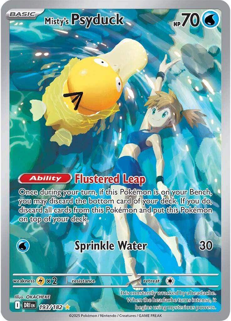 Misty's Psyduck - 193/182 - 193/182 - (SV10: Destined Rivals)
