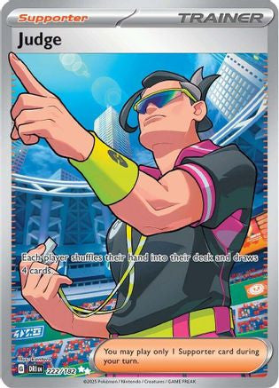 Judge 222 182 222 Sv10 Destined Rivals Holofoil