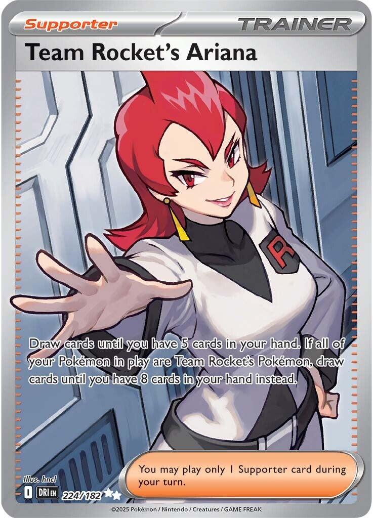 Team Rocket's Ariana - 224/182 - 224/182 - (SV10: Destined Rivals)