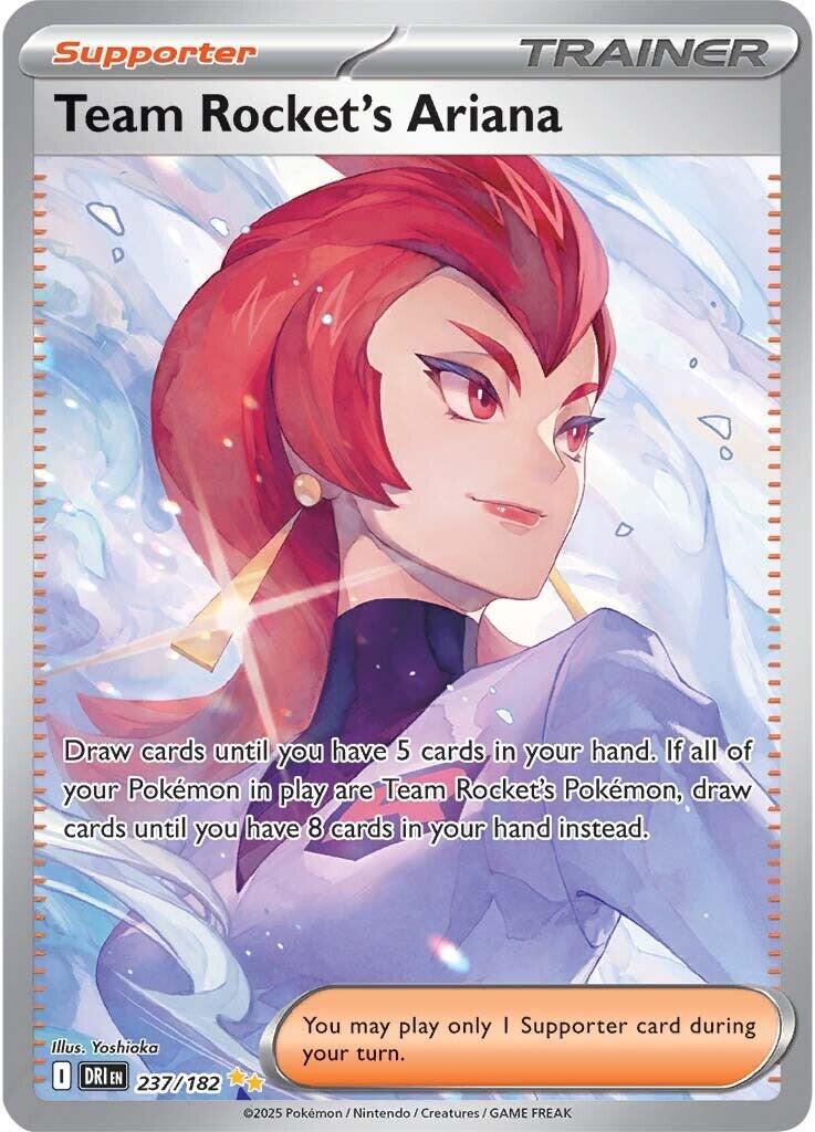 Team Rocket's Ariana - 237/182 - 237/182 - (SV10: Destined Rivals)