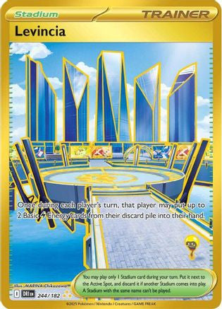 Levincia 244 Sv10 Destined Rivals Holofoil