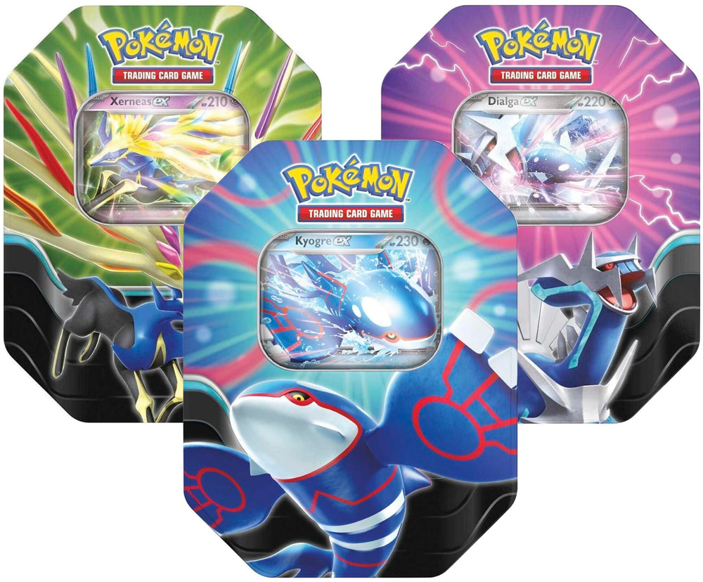 Pokemon TCG: Azure Legends Tins [Set of 3] (International Version)