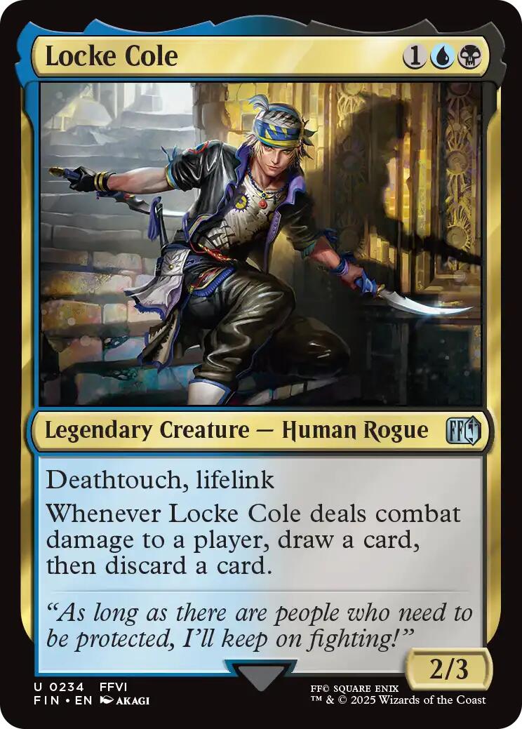 Locke Cole - 234 - (FINAL FANTASY)