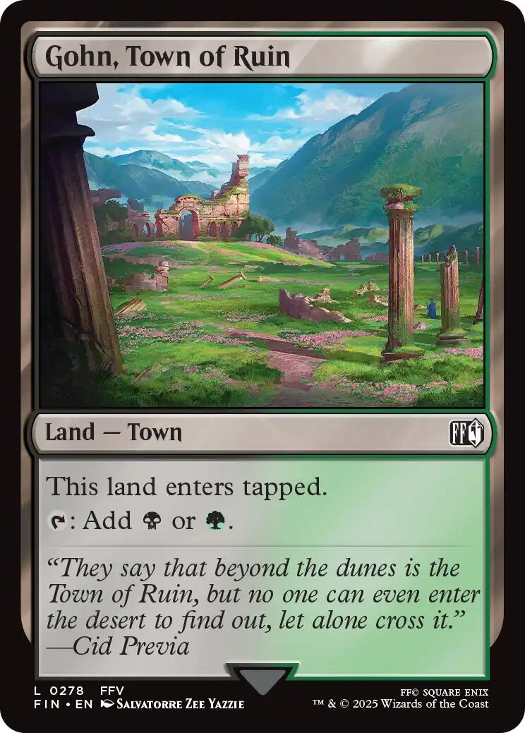 Gohn, Town of Ruin - 278 - (FINAL FANTASY)