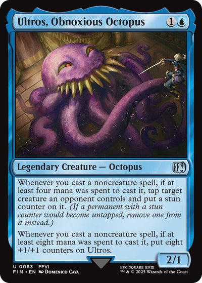 Ultros, Obnoxious Octopus - 83 - (FINAL FANTASY)