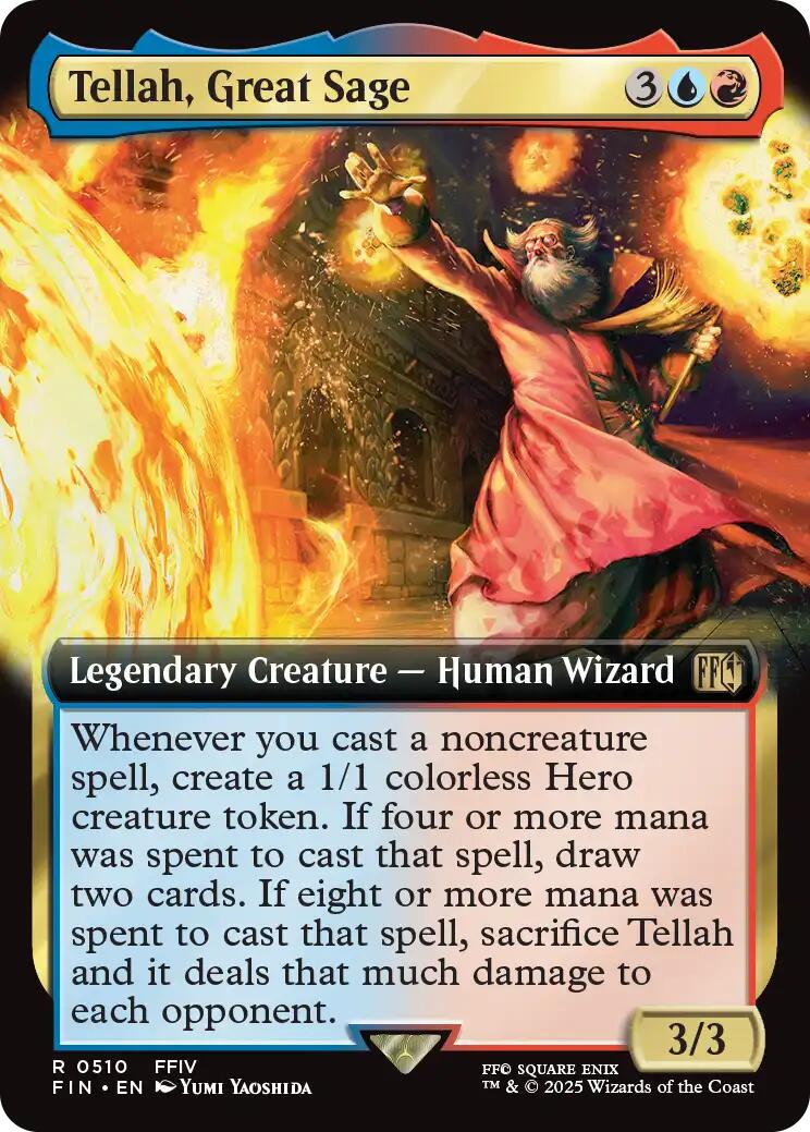 Tellah, Great Sage (Extended Art) - 510 - (FINAL FANTASY)