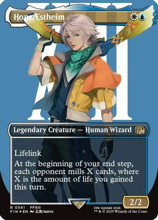 Hope Estheim (Borderless) (Surge Foil) (FIN-541) - FINAL FANTASY Foil