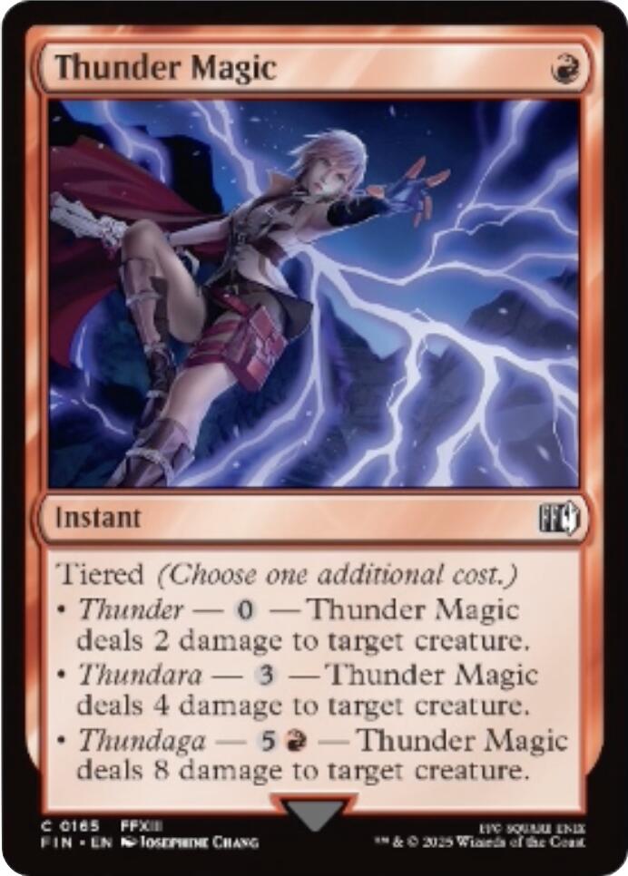 Thunder Magic - 165 - (FINAL FANTASY)
