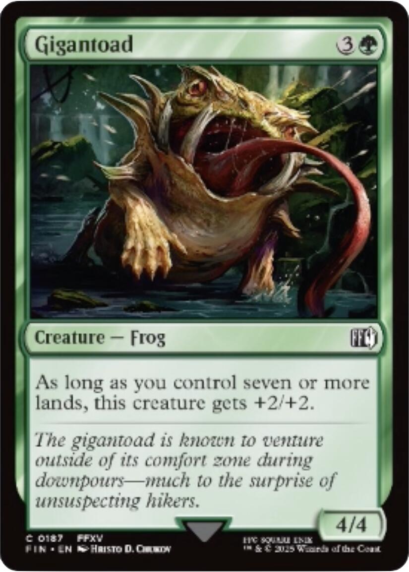 Gigantoad - 187 - (FINAL FANTASY)