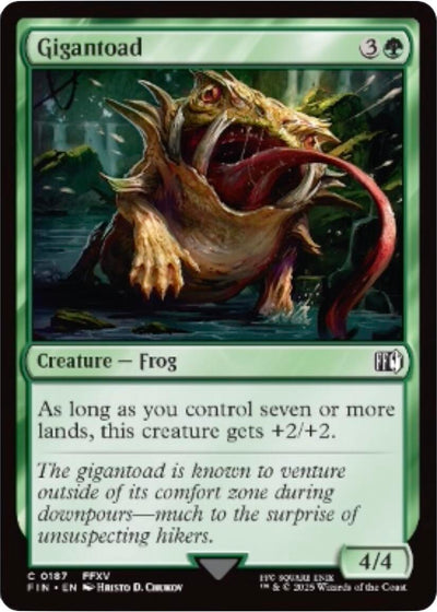 Gigantoad - 187 - (FINAL FANTASY)