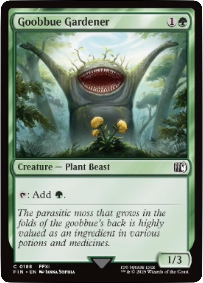 Goobbue Gardener - 188 - (FINAL FANTASY)