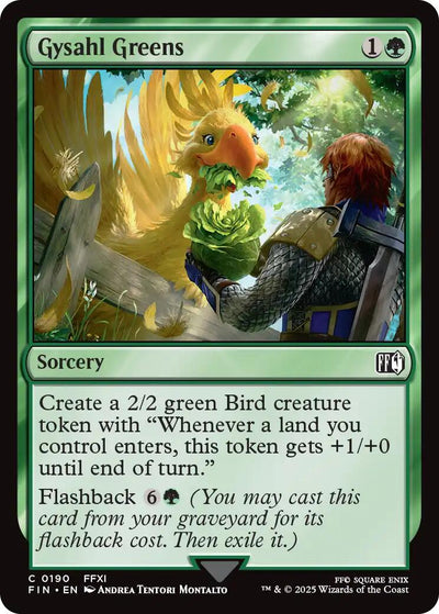 Gysahl Greens - 190 - (FINAL FANTASY)