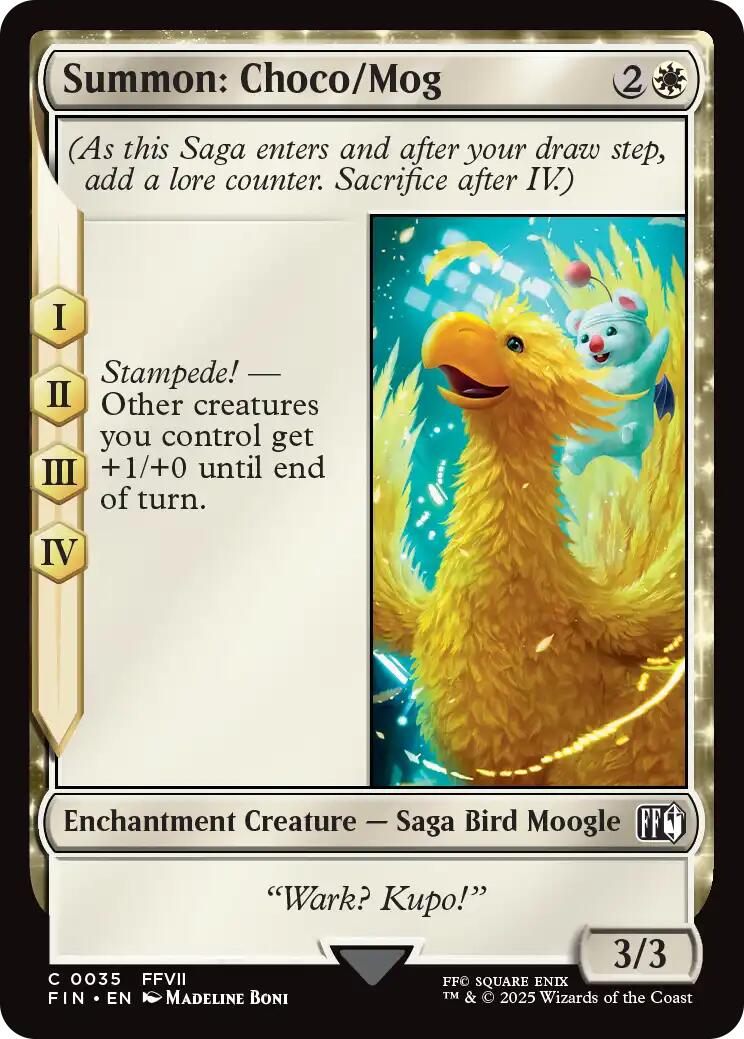 Summon: Choco/Mog - 35 - (FINAL FANTASY)