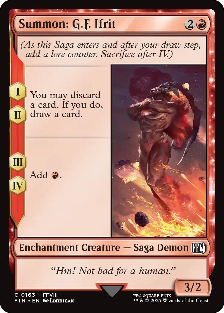 Summon: G.F. Ifrit - 163 - (FINAL FANTASY)