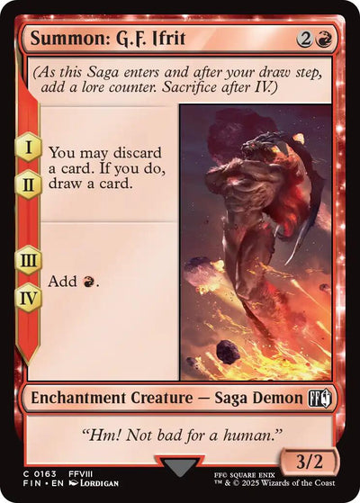 Summon: G.F. Ifrit - 163 - (FINAL FANTASY)