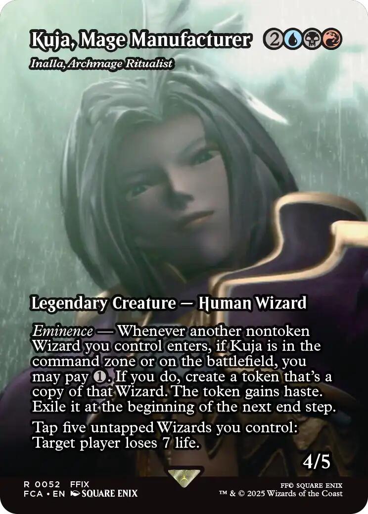 Kuja, Mage Manufacturer - Inalla, Archmage Ritualist (Showcase) - 52 - (FINAL FANTASY: Through the Ages)