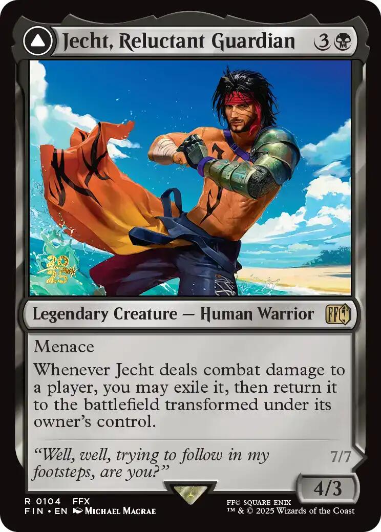Jecht, Reluctant Guardian [PRE - 104]