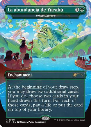 La abundancia de YucahÃº - Sylvan Library (SLD-2058) - Secret Lair Drop Series