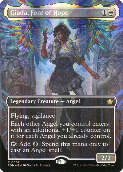 Giada, Font of Hope (FDN-367) - Foundations (Borderless) Foil