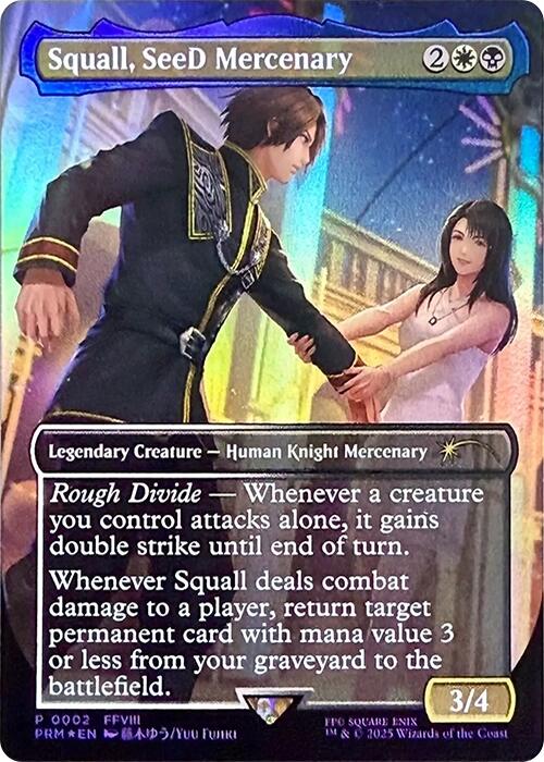 Squall, SeeD Mercenary - 2 - (Standard Showdown Promos)