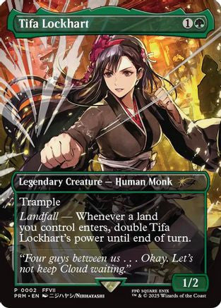 Tifa Lockhart (Borderless) (MFP-002) - MagicFest Cards