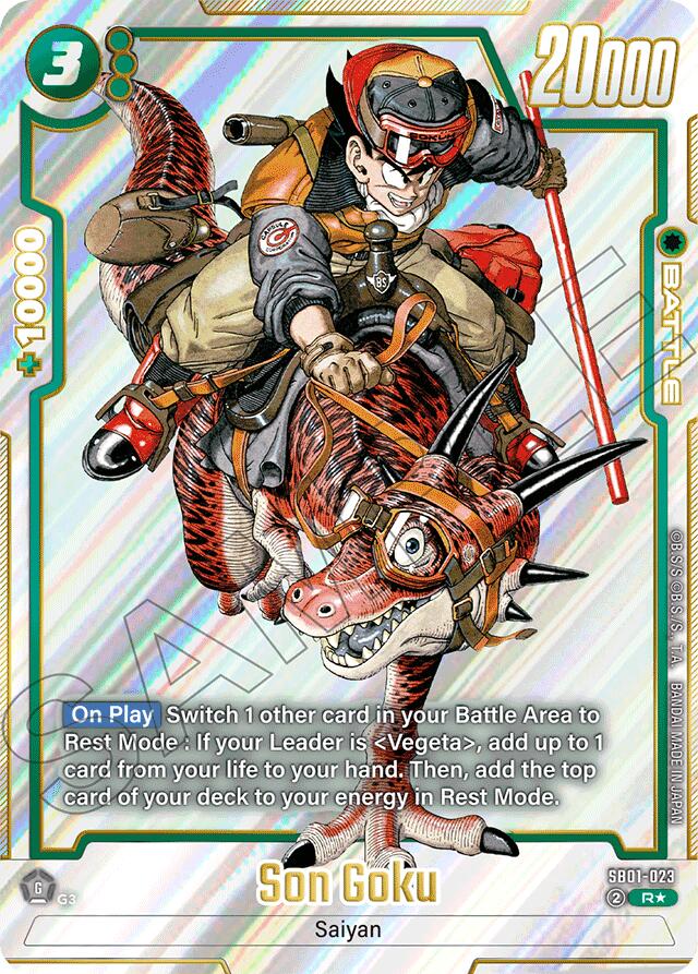 Son Goku - SB01-023 (Alternate Art) [SB01 - SB01-023]