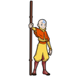 FiGPiN Aang (614) Collectable Enamel Pin