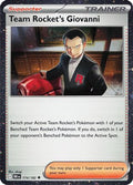 Team Rocket's Giovanni Cosmos Holo 174 Miscellaneous Cards Products Holofoil