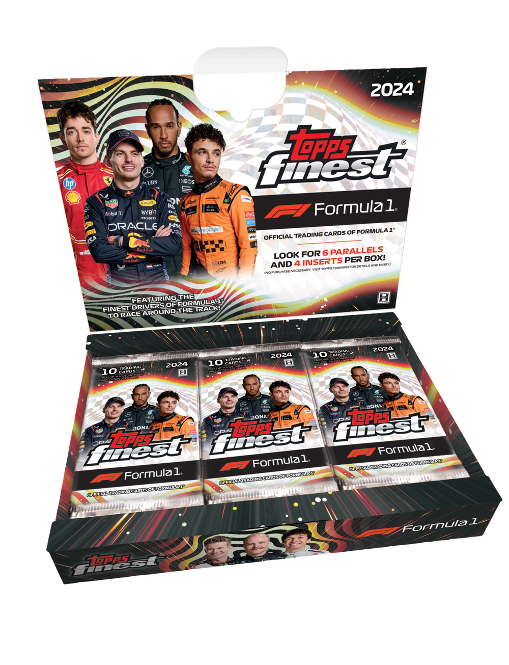 2024 Topps Finest Formula 1 Racing Hobby Box