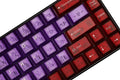 Tai-Hao Atomic Purple 152 Key Cubic Profile ABS Translucent Keycap Set