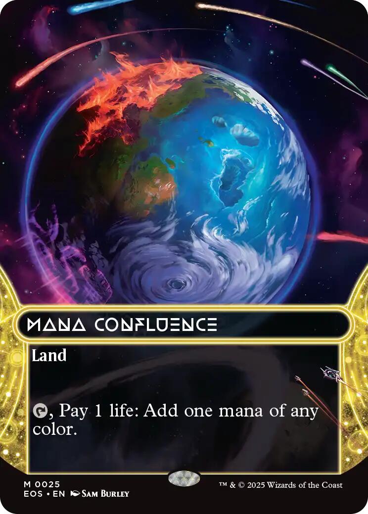 Mana Confluence (0025) (Borderless) - 25 - (Edge of Eternities: Stellar Sights)