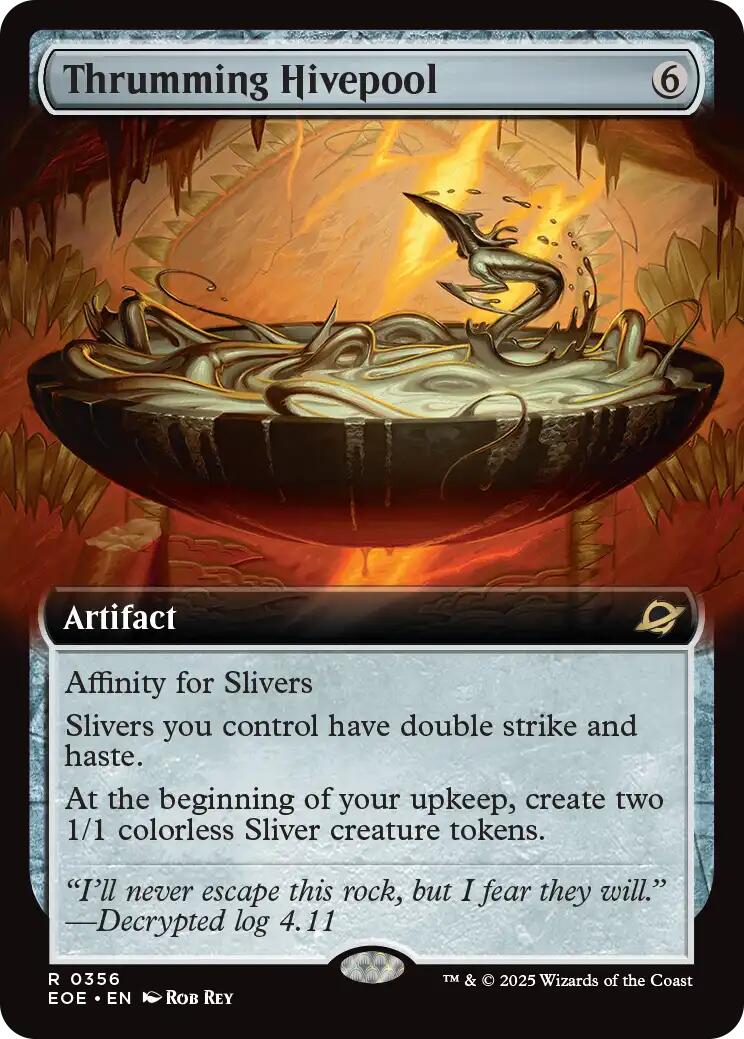 Thrumming Hivepool (Extended Art) - 356 - (Edge of Eternities)