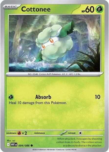 Cottonee - 004/086 - (SV: White Flare)