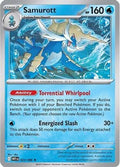 Samurott 23 Sv White Flare Holofoil