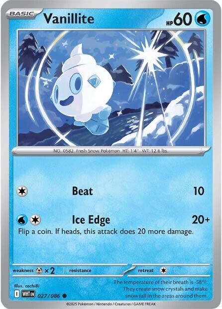 Vanillite - 027/086 - (SV: White Flare)