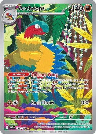 Archeops 132 086 132 Sv White Flare Holofoil