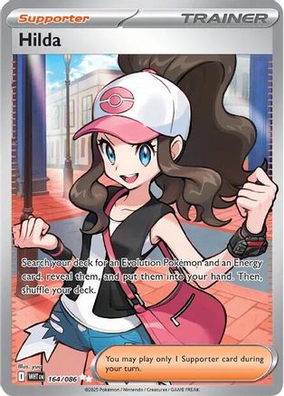 Hilda (164/086) - SV White Flare Holofoil