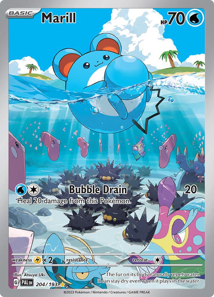Marill - 204/193 - SV02: Paldea Evolved