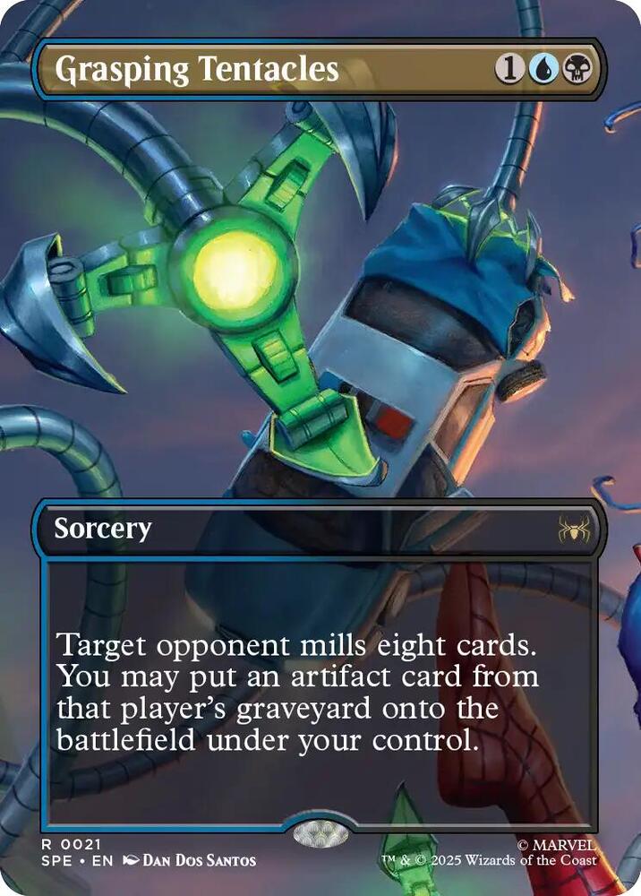 Grasping Tentacles (Borderless) - Marvel's Spider-Man: Eternal-Legal