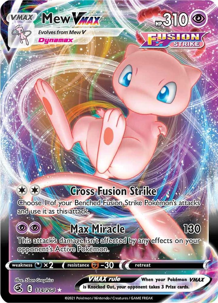 Mew VMAX - SWSH08: Fusion Strike