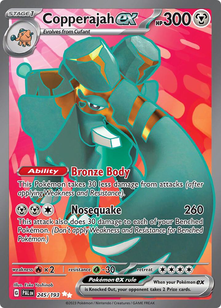 Copperajah ex - 245/193 - SV02: Paldea Evolved