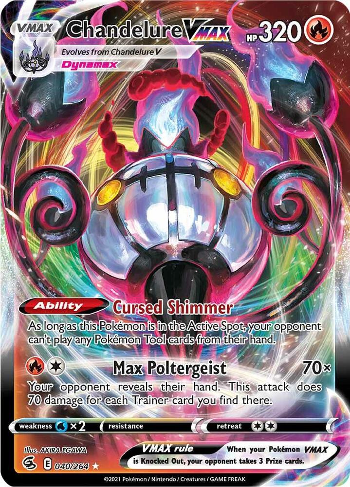 Chandelure VMAX - SWSH08: Fusion Strike