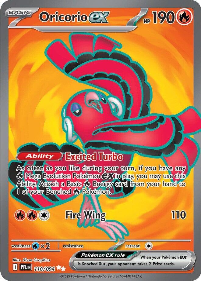 Oricorio ex - 110/094 - ME02: Phantasmal Flames