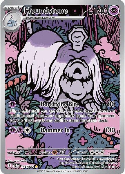Houndstone - 145/132 - ME01: Mega Evolution
