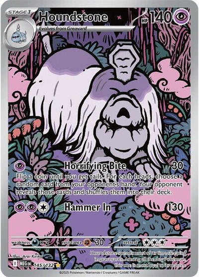 Houndstone - 145/132 - ME01: Mega Evolution