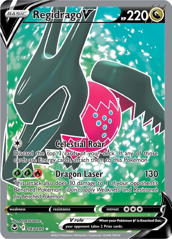 Regidrago V (Full Art) - SWSH12: Silver Tempest