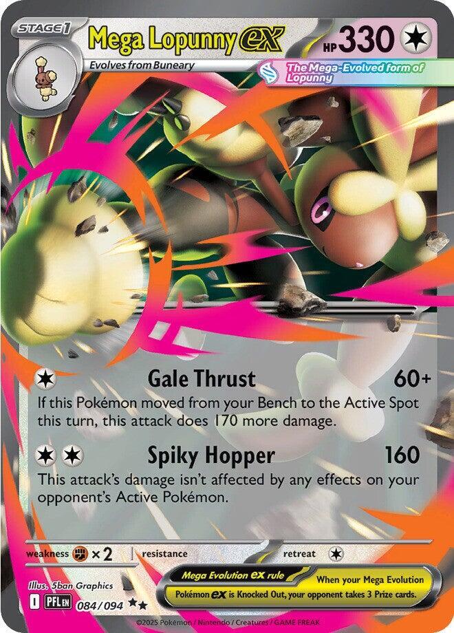 Mega Lopunny ex - 084/094 - ME02: Phantasmal Flames