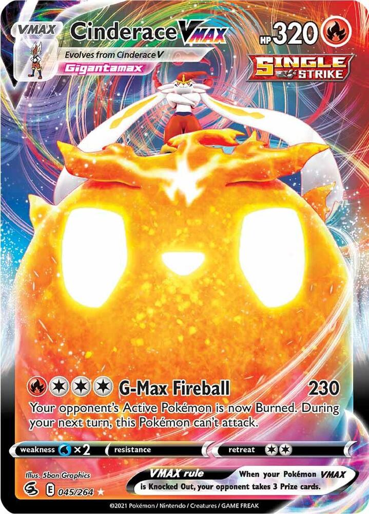 Cinderace VMAX - SWSH08: Fusion Strike