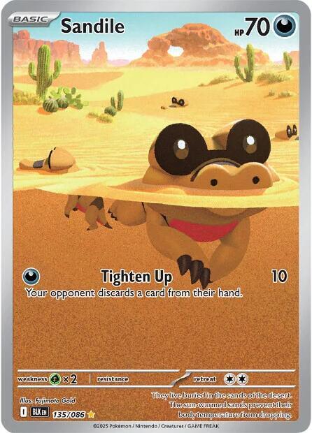 Sandile - 135/086 - SV: Black Bolt